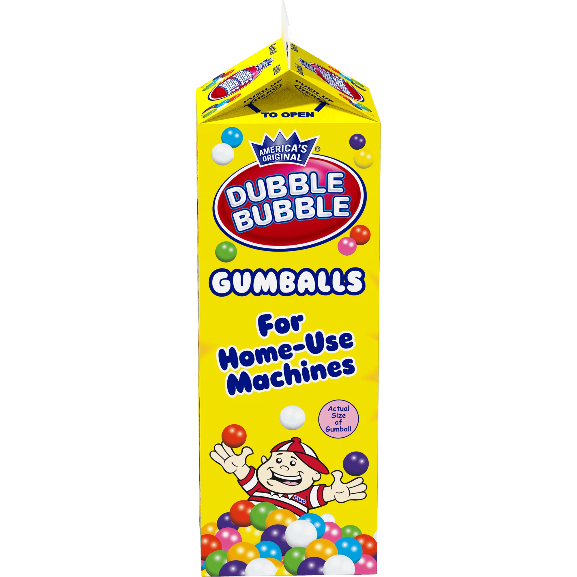 Dubble Bubble Assorted Gumballs (20 oz. Refill Carton)