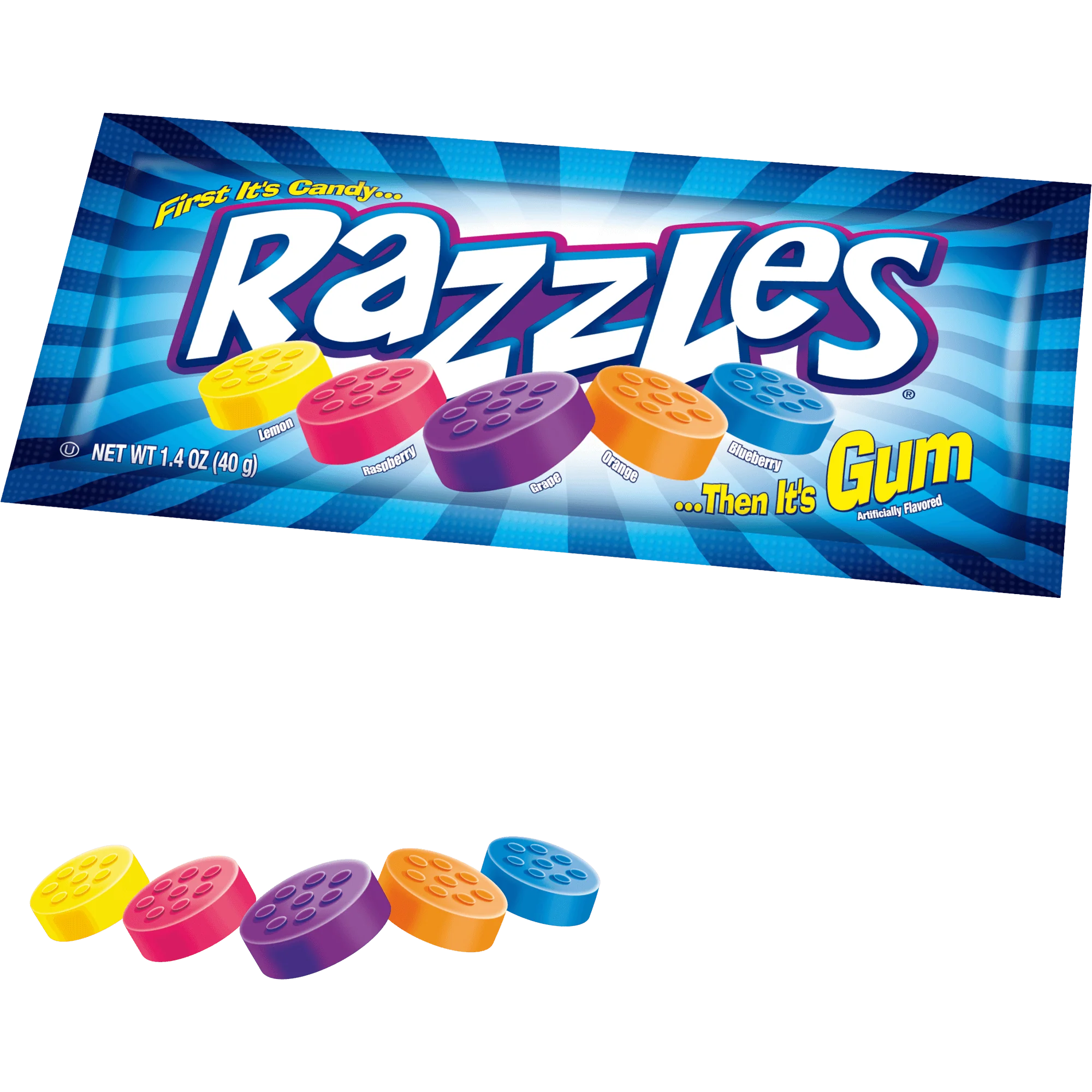 Razzles Assorted Original (1.4 oz. Pouch)