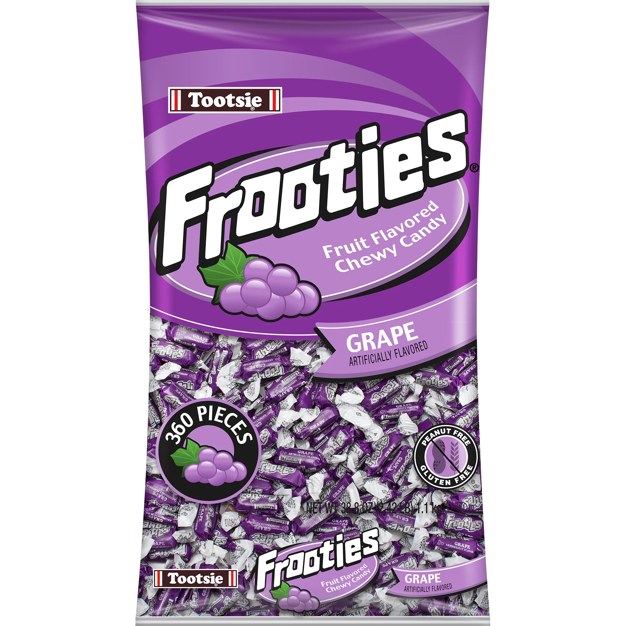 Frooties Grape Chewy Candy (38.8 oz. \/ 360 ct. Bag)