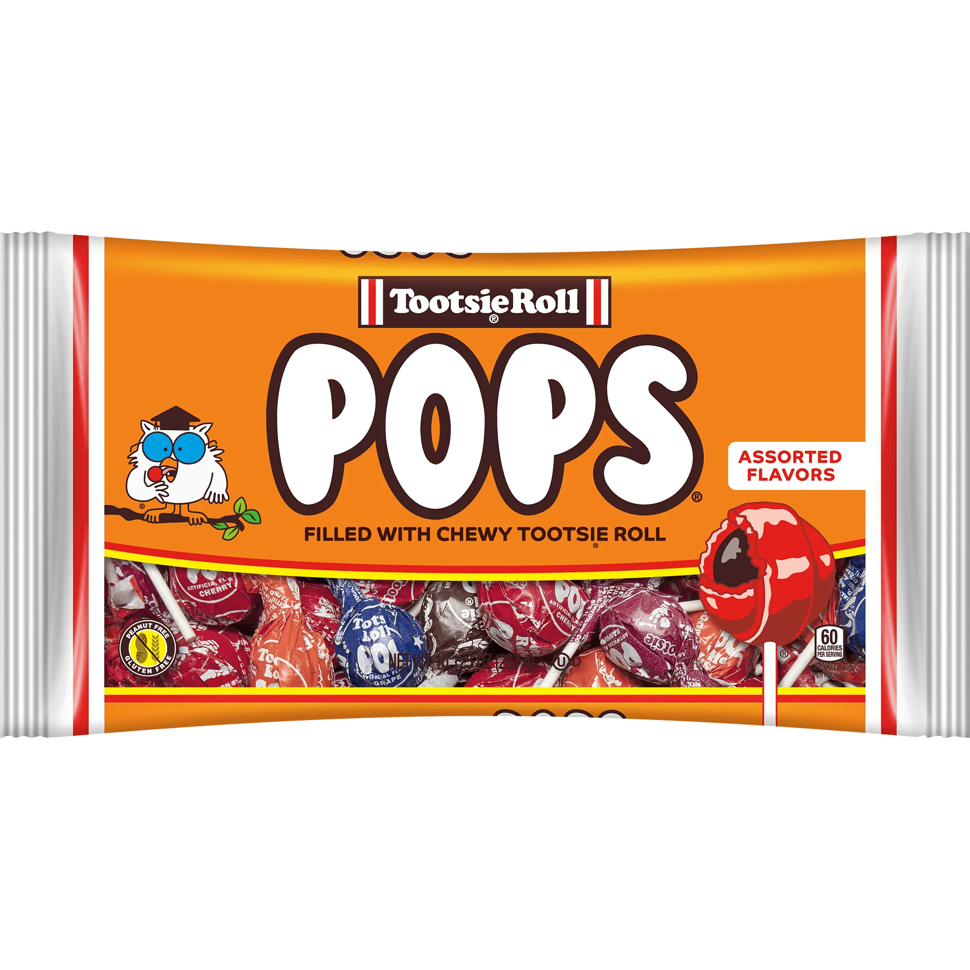 Tootsie Pops Assorted Flavors (10.13 oz. Bag)