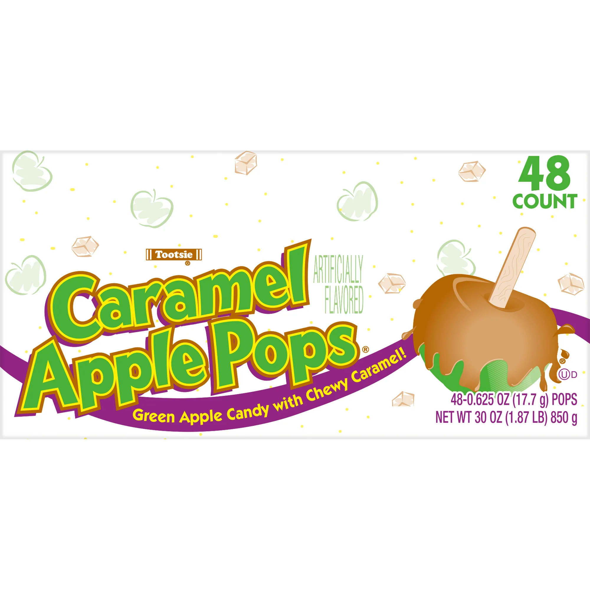 Tootsie Pops Caramel Apple Flavor (30 oz. \/48 ct. Box)