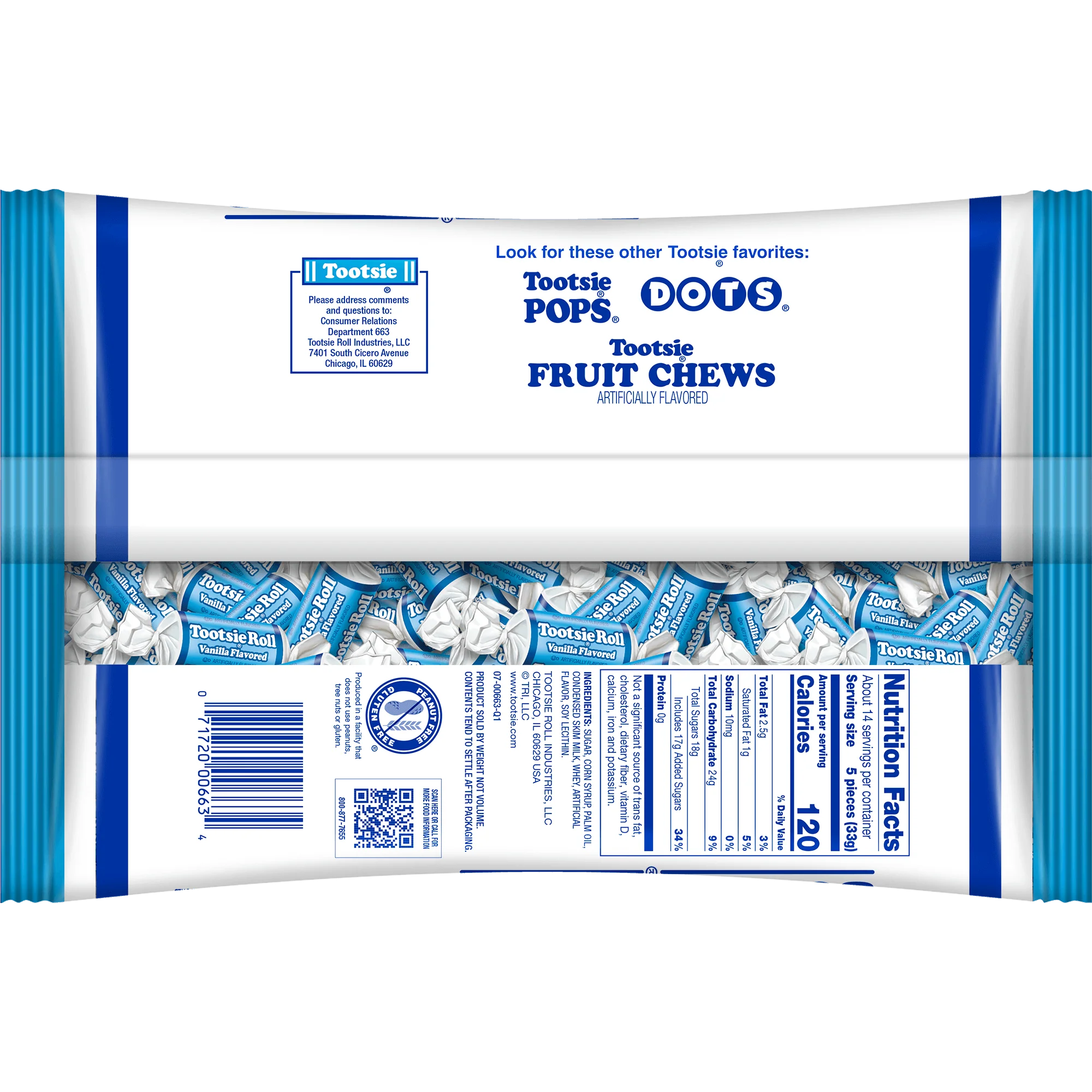 Tootsie Roll Vanilla Midgees (16 oz. Bag)