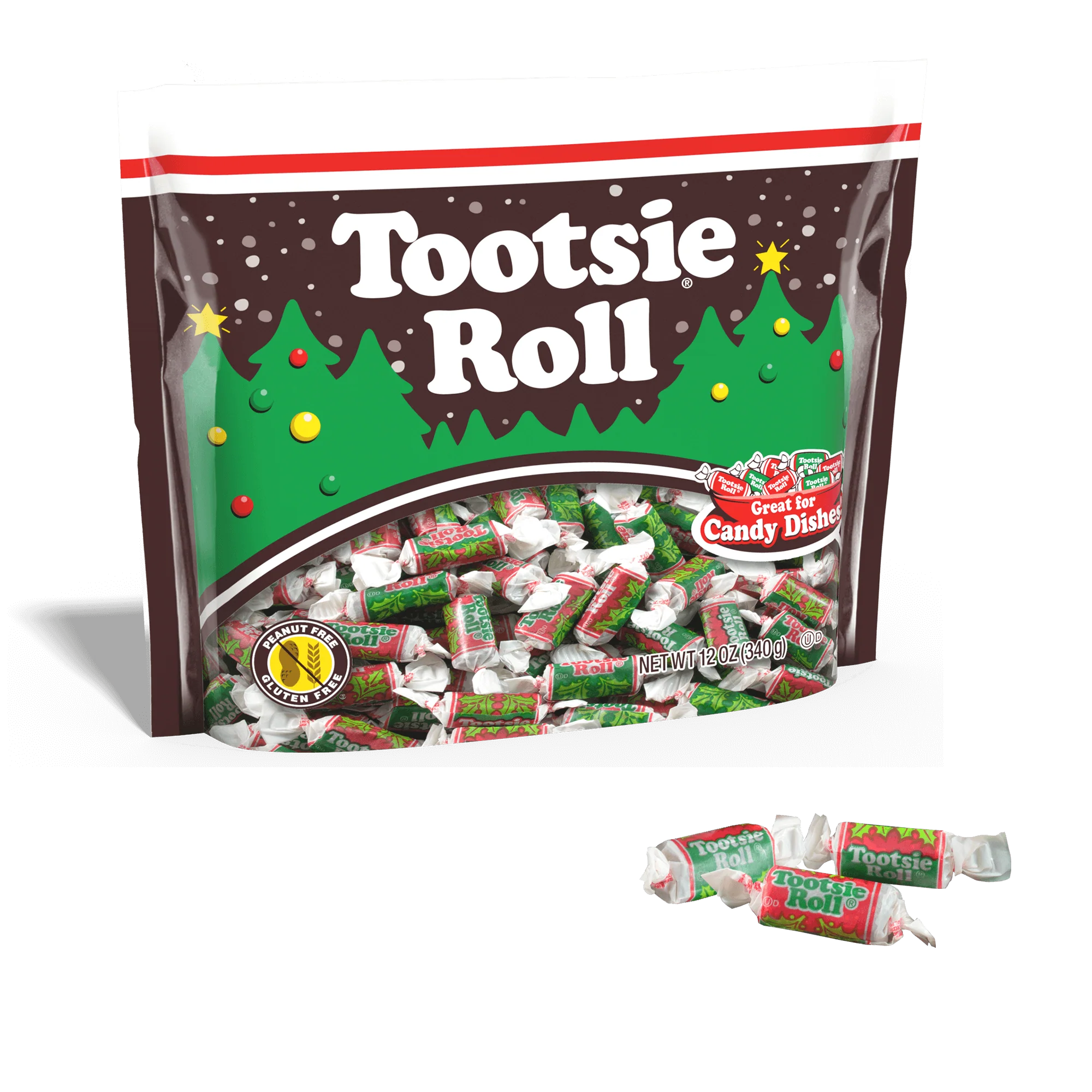 Tootsie Roll Midgees Christmas Bag (12 oz. Bag)