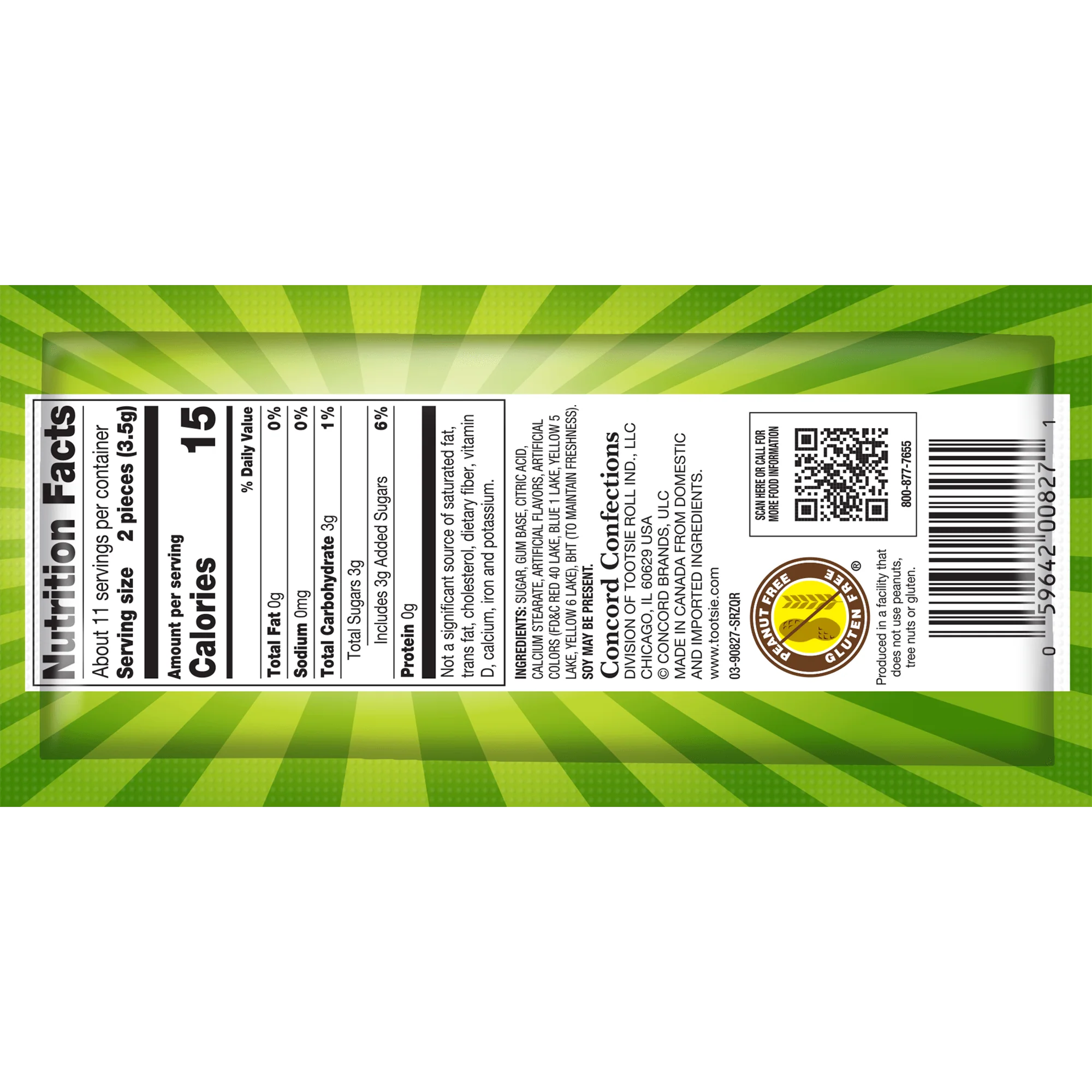 Razzles Sour Pouch Gum (1.4 oz. Pouch)