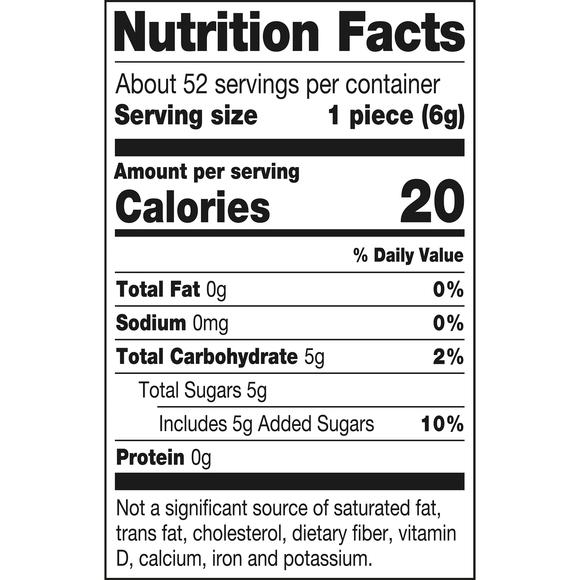 Dubble Bubble USA Flag Twists Bubble Gum (11.5 oz. Bag)