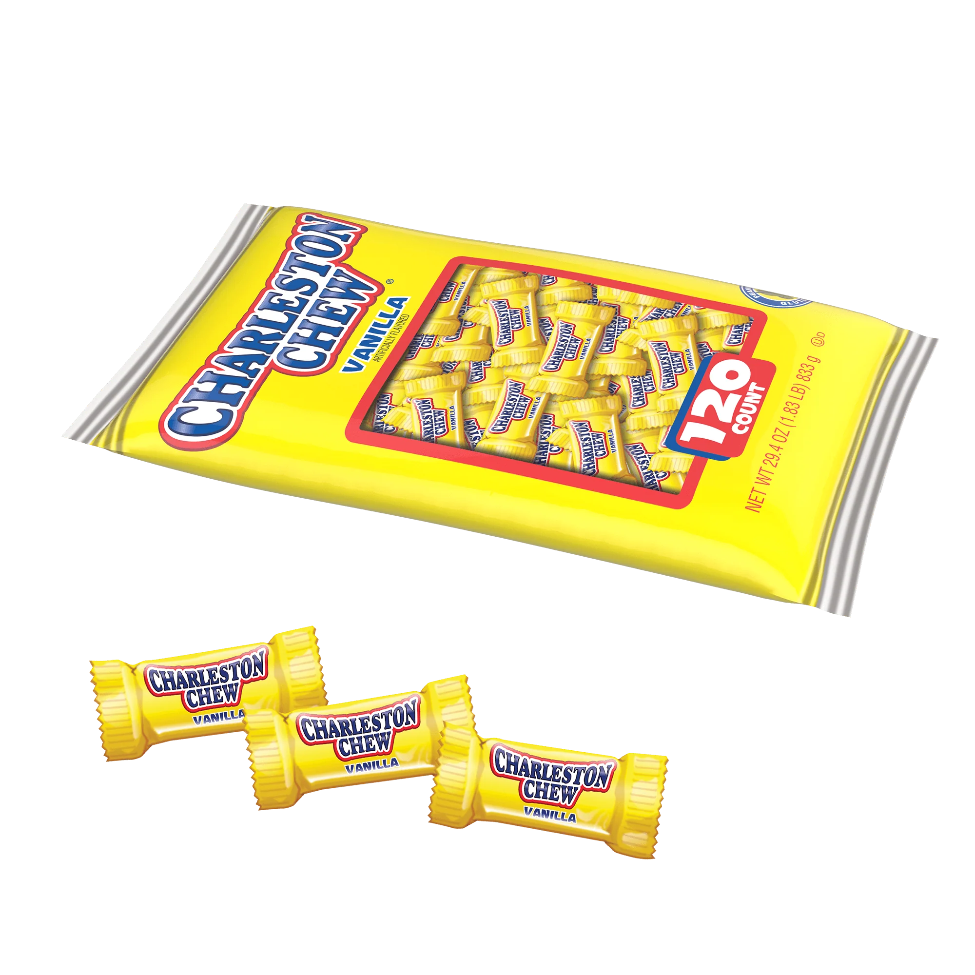 Charleston Chew Vanilla Fun Size (29.4 oz. \/ 120 ct. Bag)