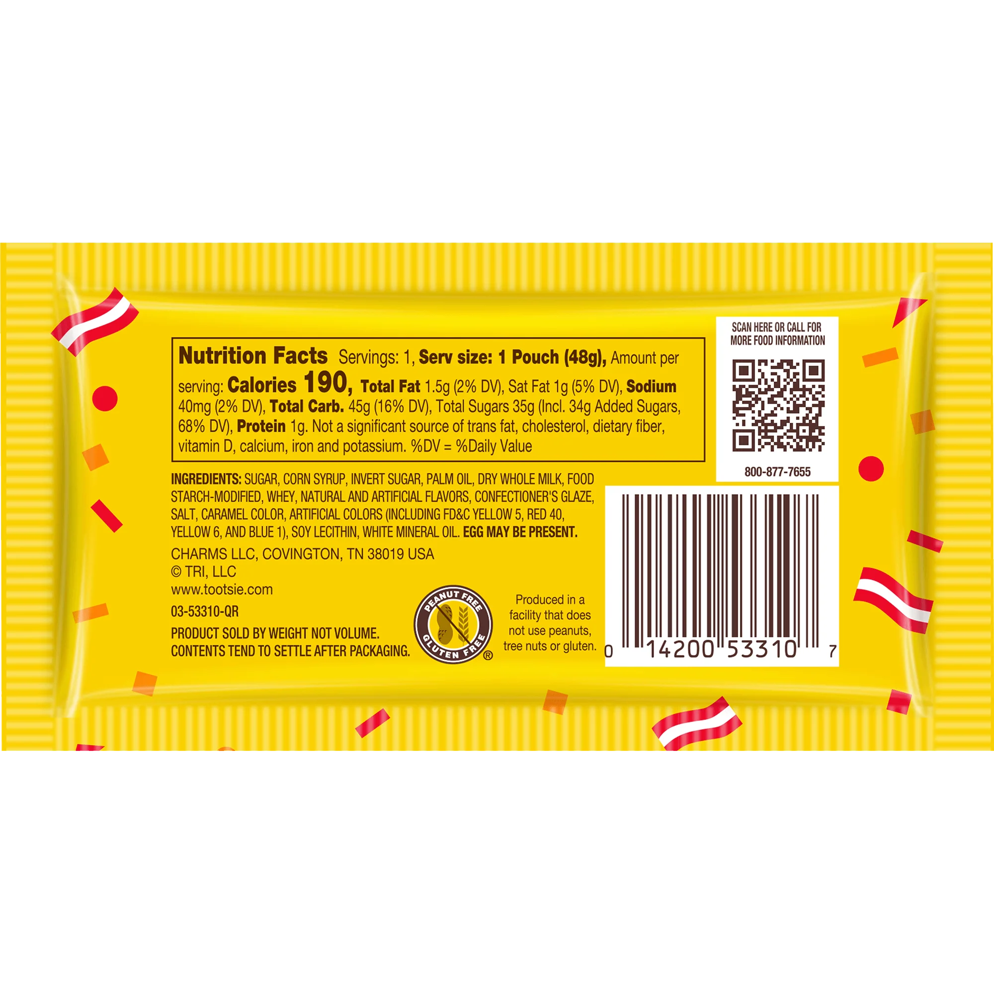 Sugar Babies Soft Milk Caramel (1.7 oz. Bag)