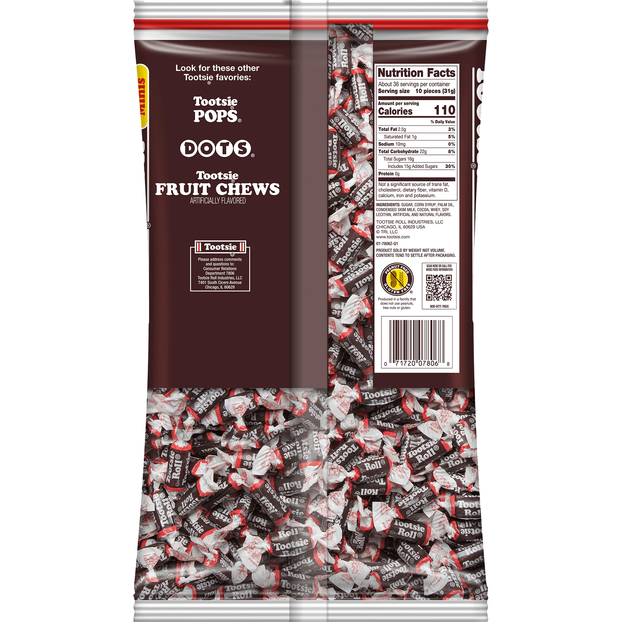 Tootsie Roll Chocolate Minis (38.8 oz. \/ 360 ct. Bag)