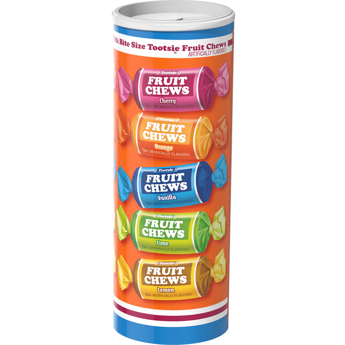 Tootsie Fruit Chews Assorted Flavors (5.7 oz. Bank)