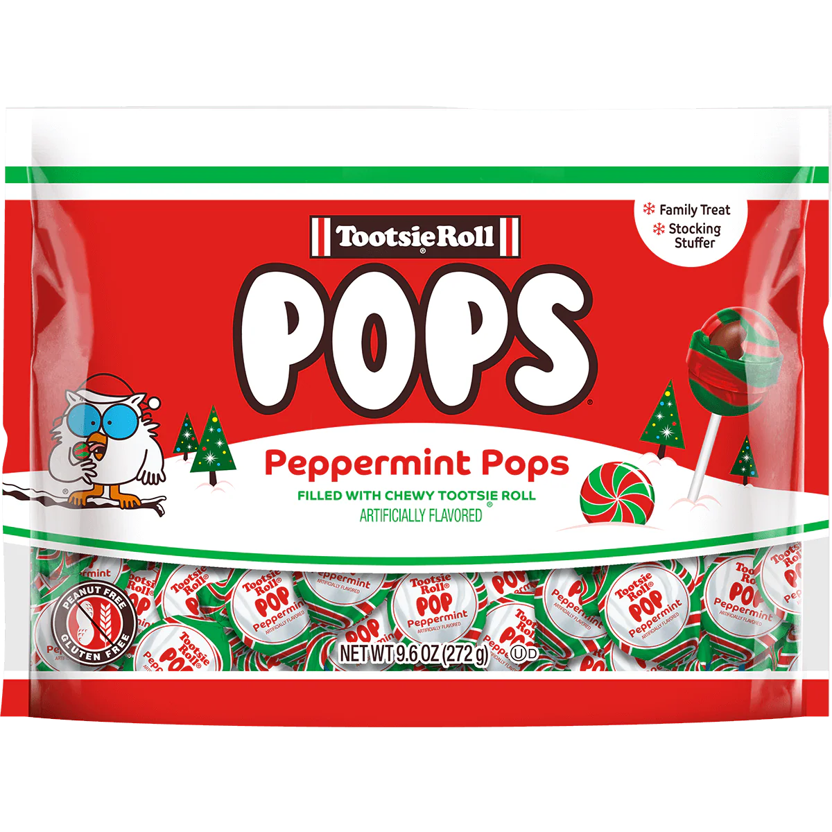 Tootsie Pops Peppermint (9.6 oz. Bag)