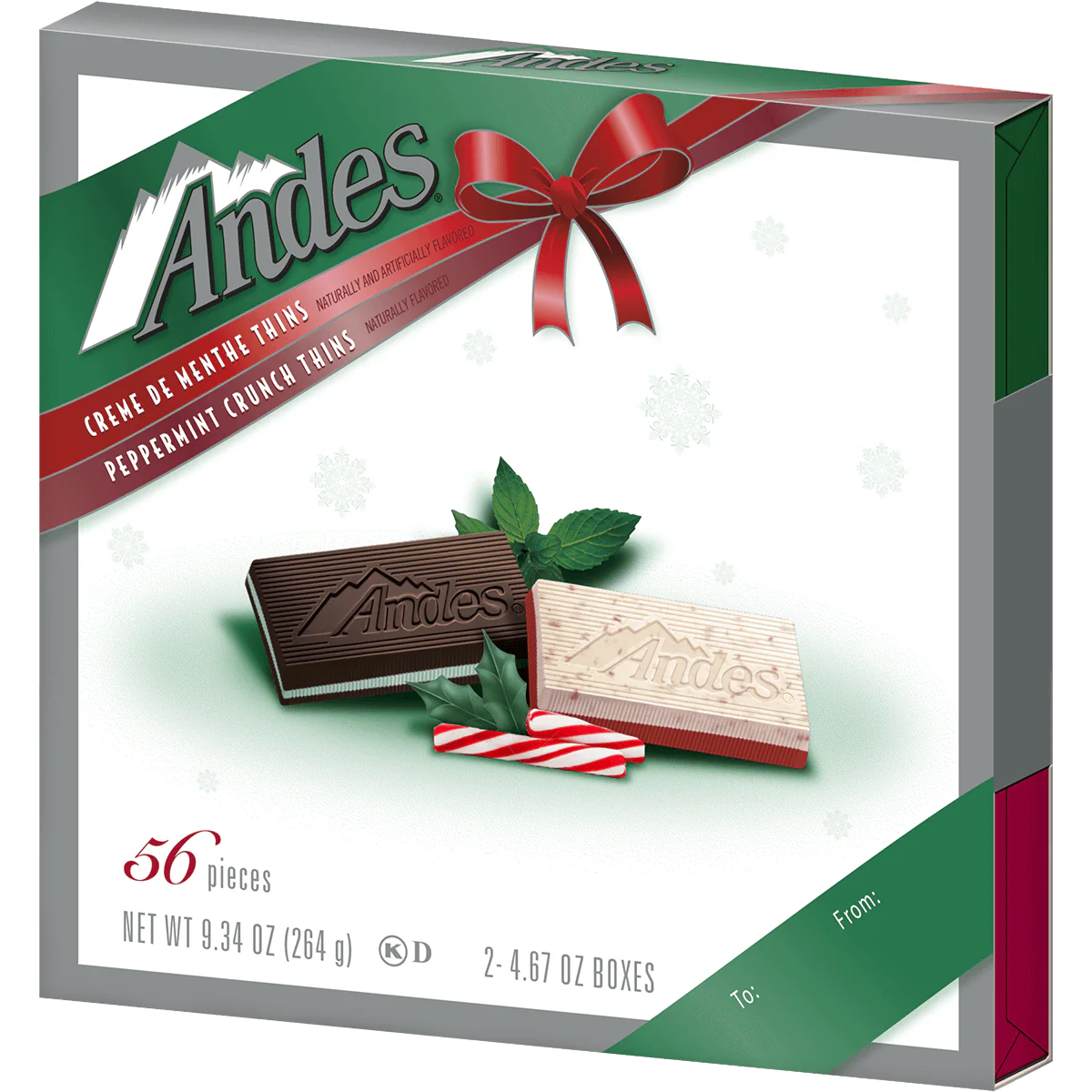 Andes Assorted Christmas Gift Box ( 9.34 oz. Box)