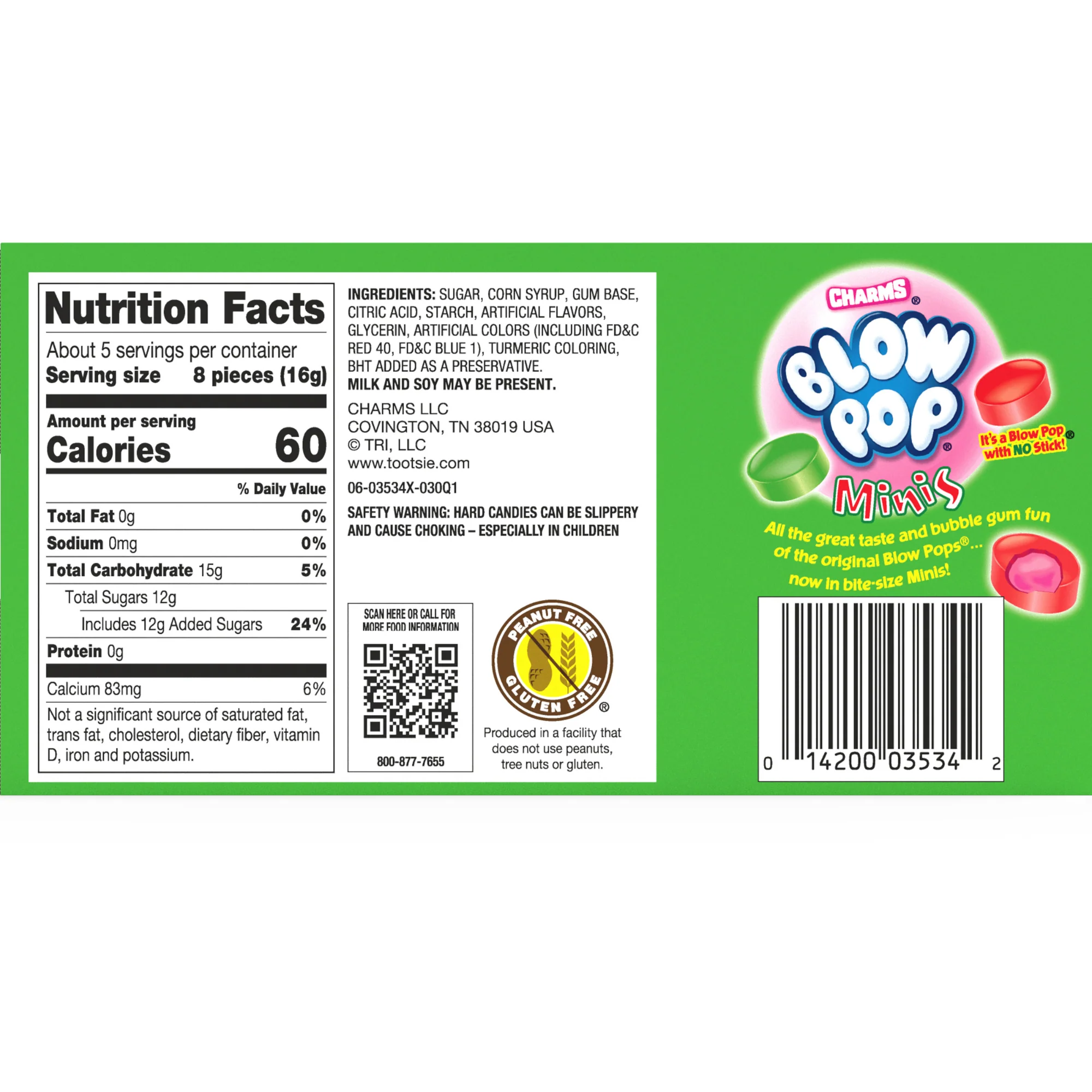 Blow Pop Minis Assorted Christmas Theater Box (12 ct. / 3 oz. each Box) 12 Blow Pop Minis Assorted Christmas Theater Box (12 ct. \/ 3 oz. each Box)