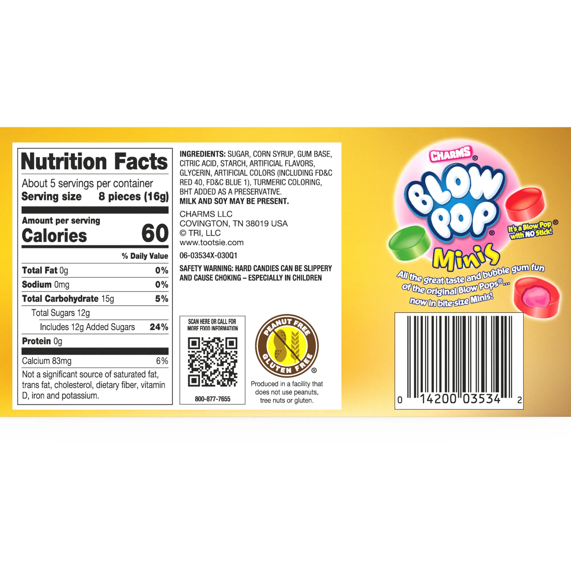 Blow Pop Minis Assorted Christmas Theater Box (12 ct. \/ 3 oz. each Box)