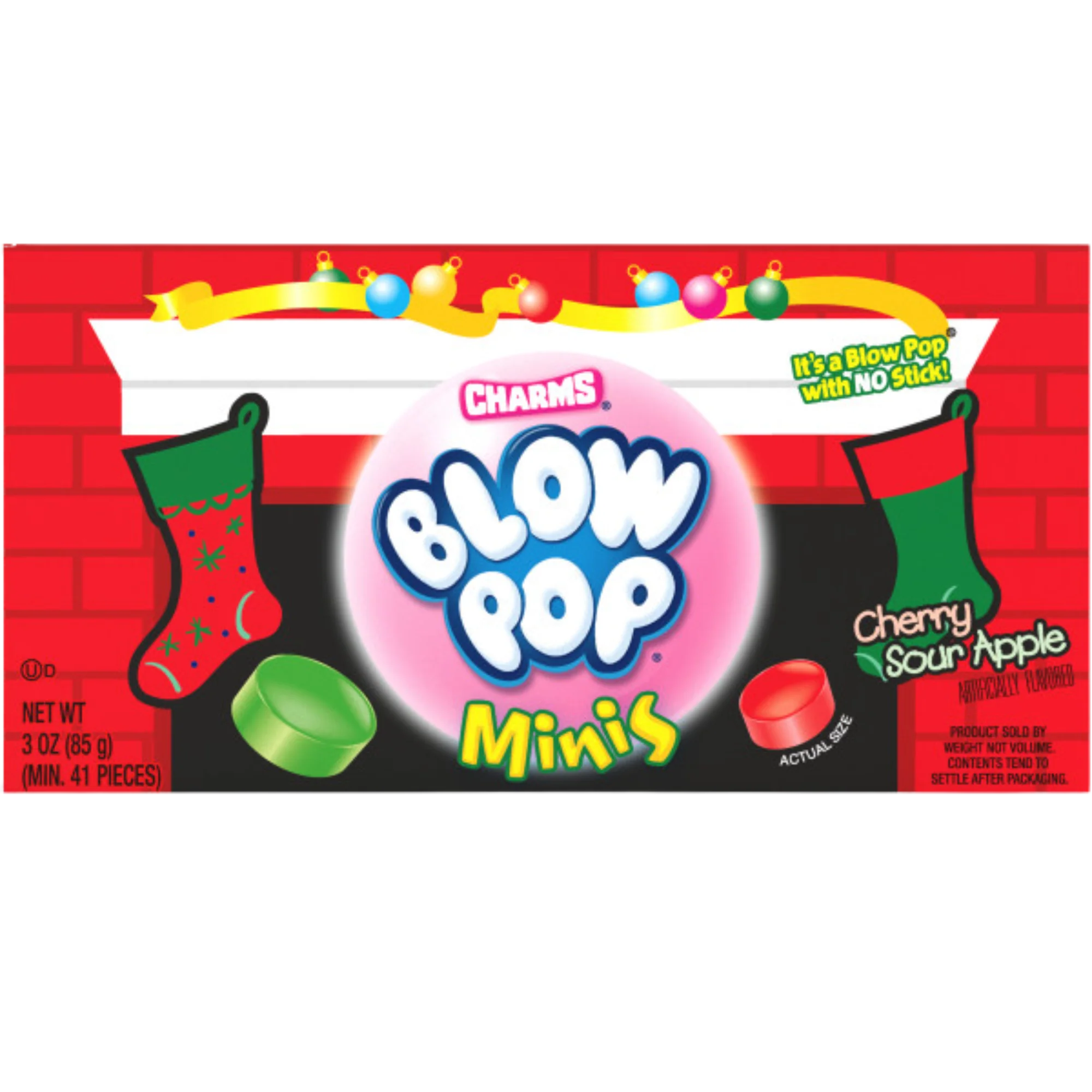 Blow Pop Minis Assorted Christmas Theater Box (12 ct. / 3 oz. each Box) 3 Blow Pop Minis Assorted Christmas Theater Box (12 ct. \/ 3 oz. each Box)