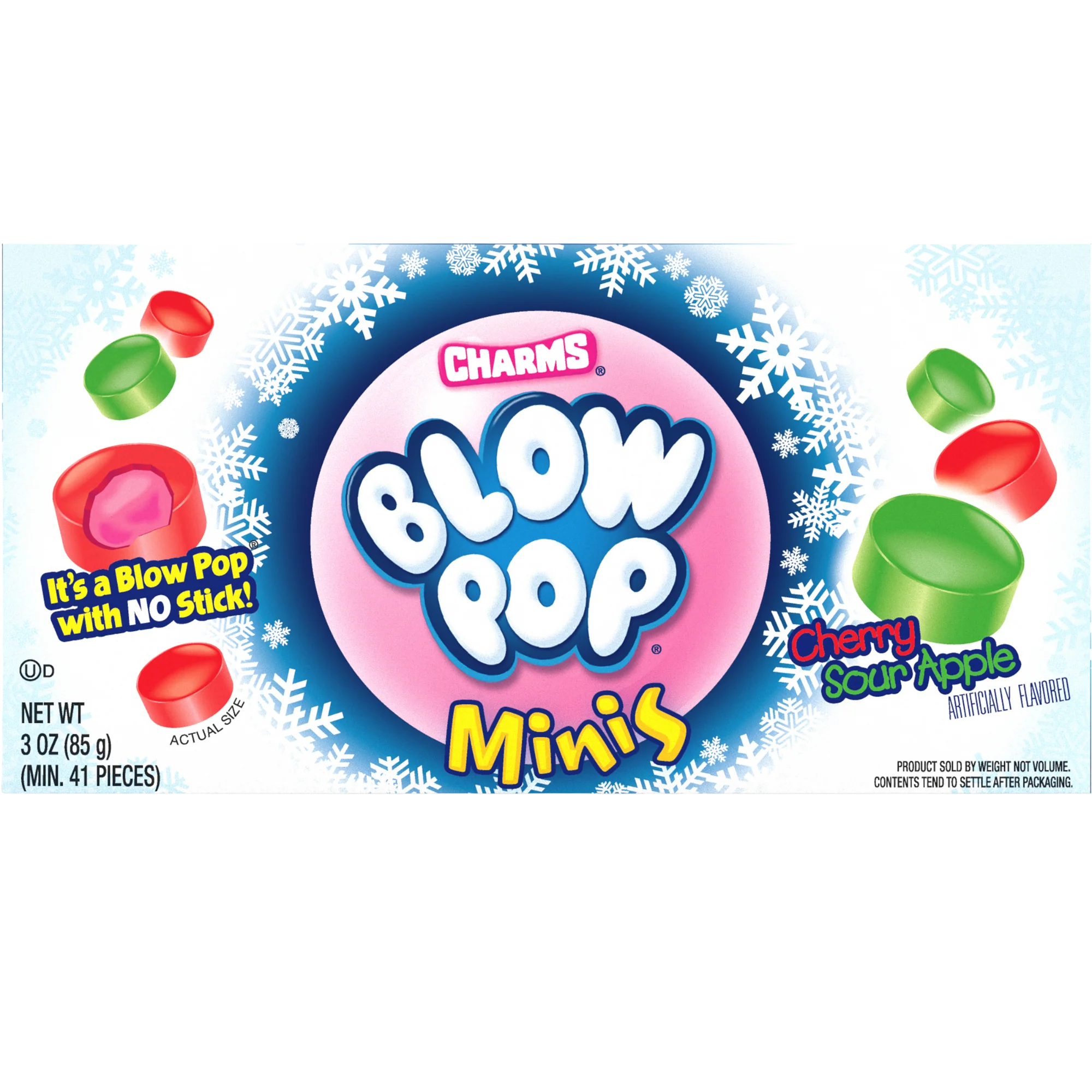 Blow Pop Minis Assorted Christmas Theater Box (12 ct. / 3 oz. each Box) 7 Blow Pop Minis Assorted Christmas Theater Box (12 ct. \/ 3 oz. each Box)