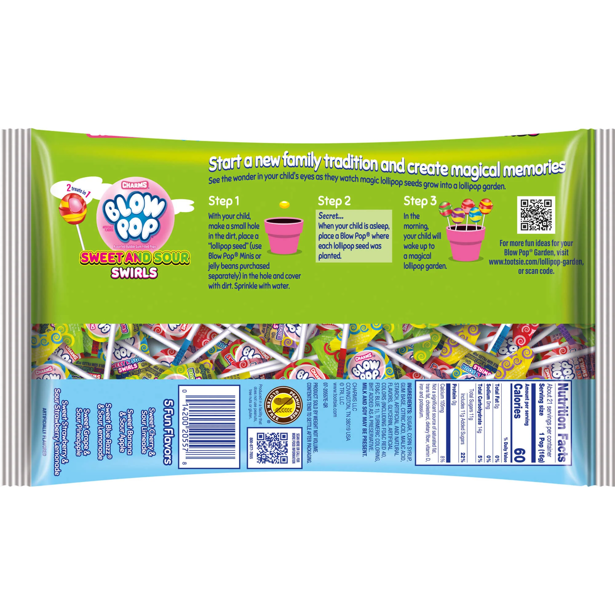 Charms Easter Blow Pop Sweet and Sour (11.5 oz. Bag)
