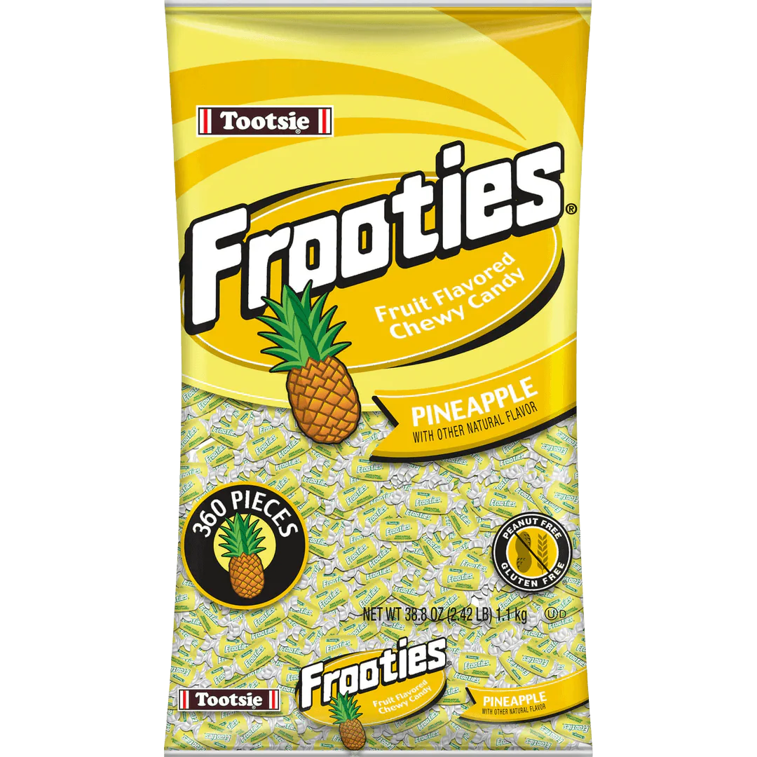 Frooties Pineapple Chewy Candy (38.8 oz. Bag)